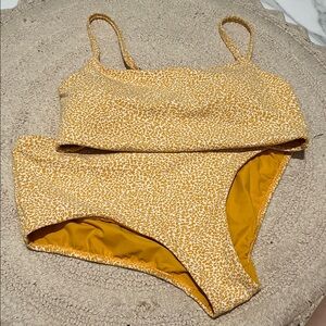 Athleta Print Bikini Swim Suit